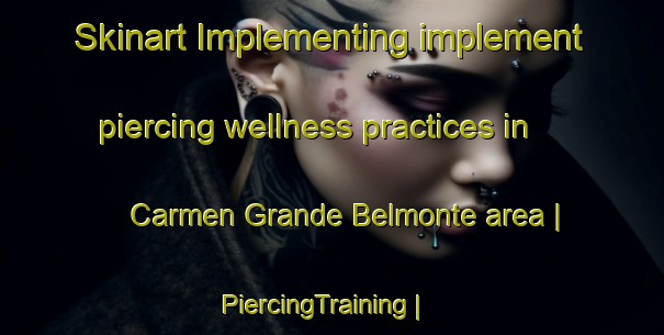 Skinart Implementing implement piercing wellness practices in Carmen Grande Belmonte area | PiercingTraining | PiercingClasses | SkinartTraining-Mexico